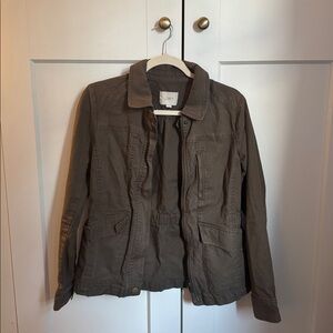 LOFT Olive Green Utility Jacket